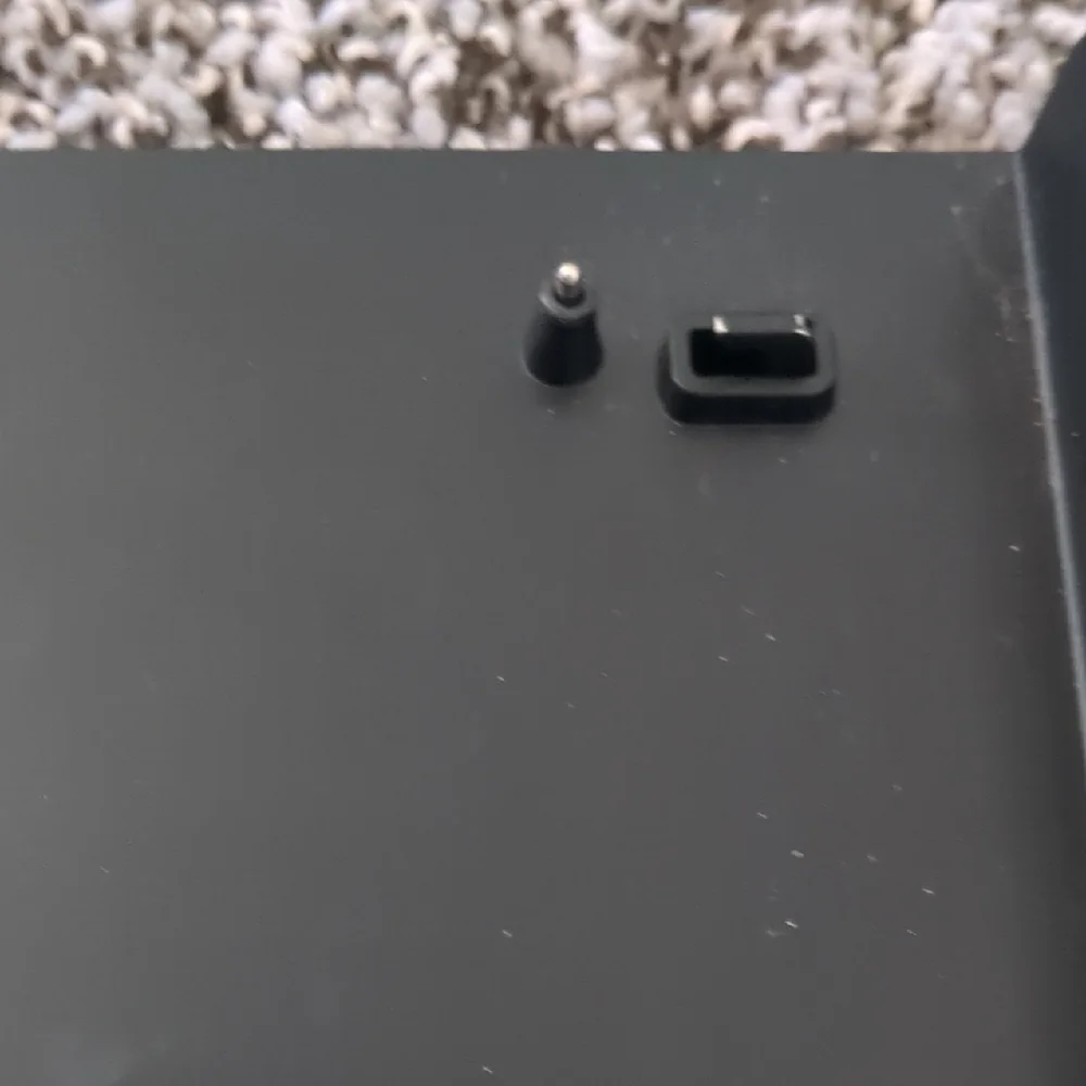 HP Matte Black Docking Station Faceplate